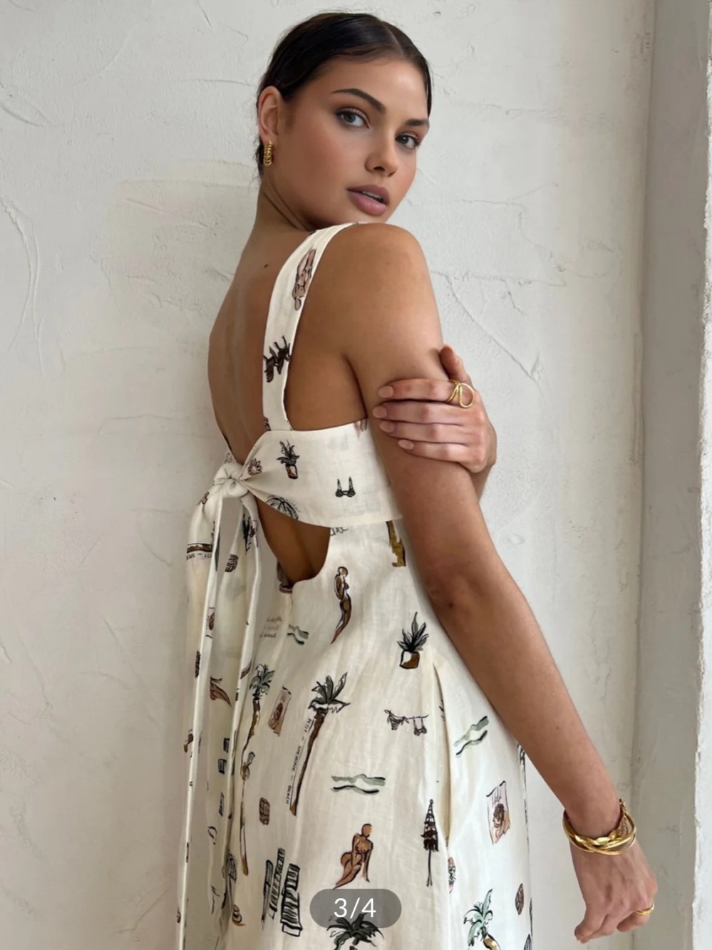 Commense Tropical-Print Maxi Dress - Picture 3 of 9